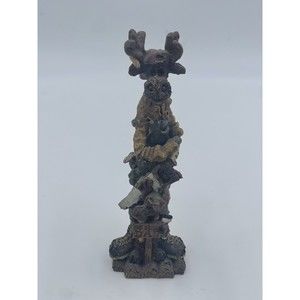 Christhomas Corp. 1995 #1 Dad elk Lumberjack Resin Figurine 7.75"
